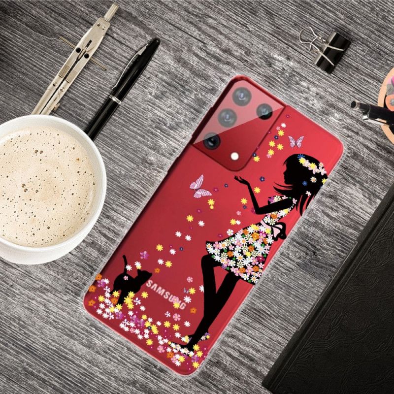 Hoesje Samsung Galaxy S21 Ultra 5G Magische Vrouw