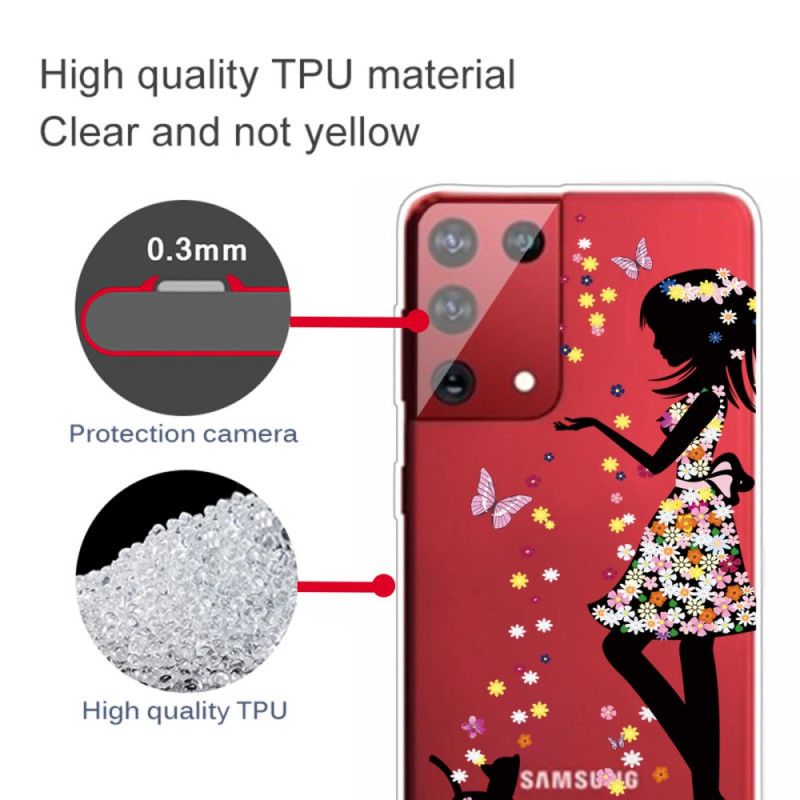 Hoesje Samsung Galaxy S21 Ultra 5G Magische Vrouw