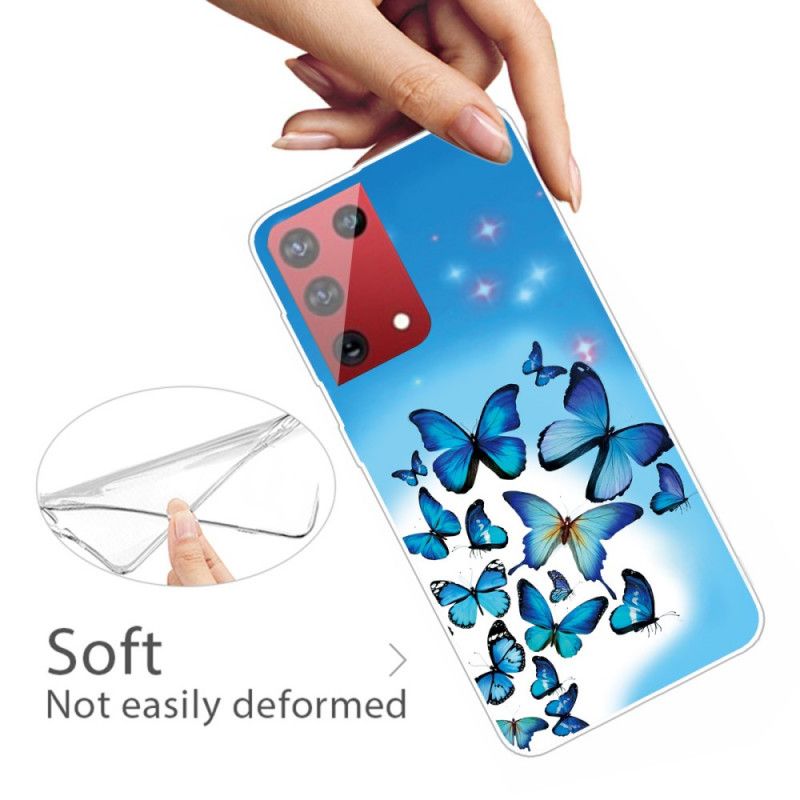 Hoesje Samsung Galaxy S21 Ultra 5G Vlinders Vlinders
