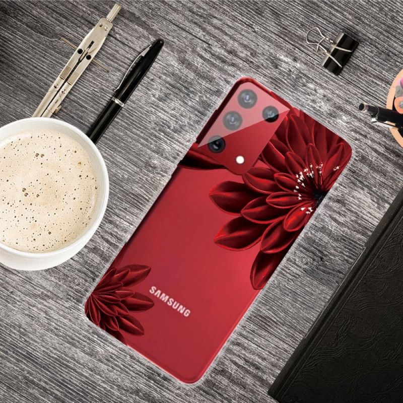 Hoesje Samsung Galaxy S21 Ultra 5G Wilde Bloemen