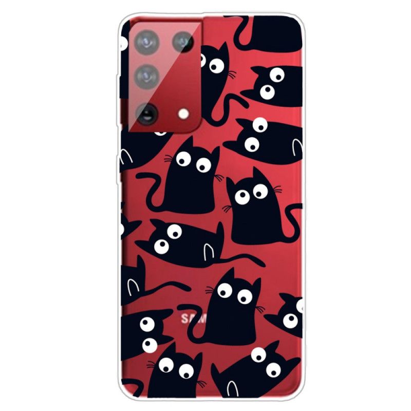 Hoesje Samsung Galaxy S21 Ultra 5G Zwarte Muizen