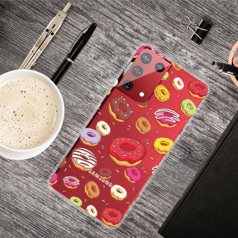 Hoesje voor Samsung Galaxy S21 Ultra 5G Hou Van Donuts