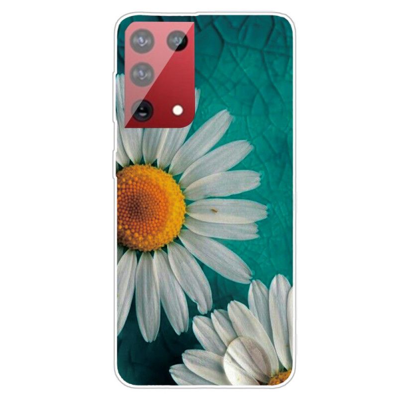 Hoesje voor Samsung Galaxy S21 Ultra 5G Madeliefje
