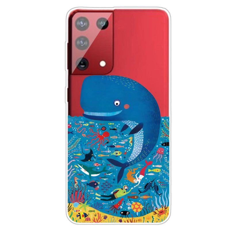 Hoesje voor Samsung Galaxy S21 Ultra 5G Mariene Wereld