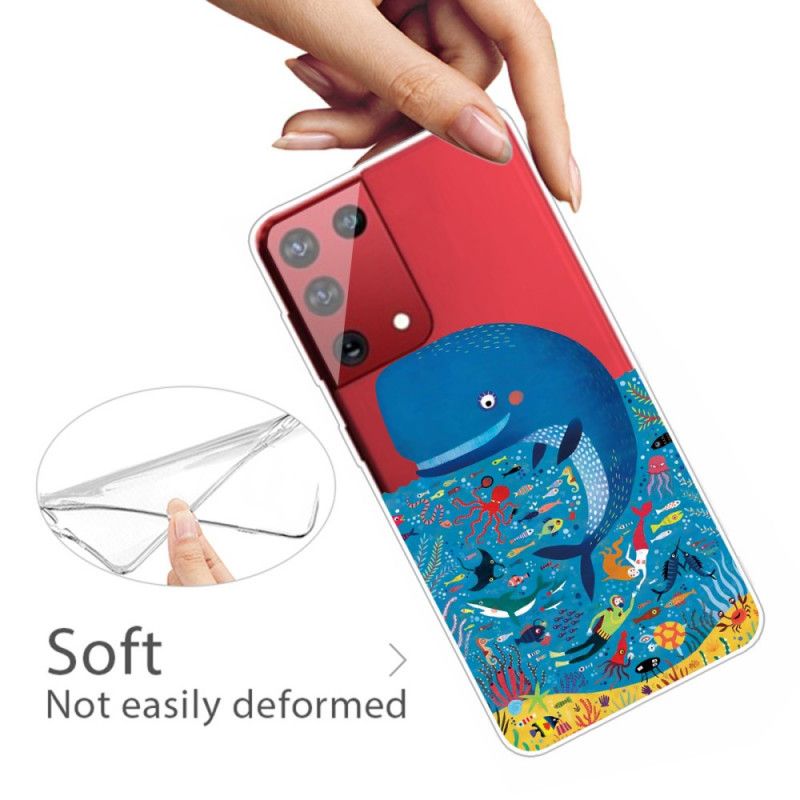 Hoesje voor Samsung Galaxy S21 Ultra 5G Mariene Wereld