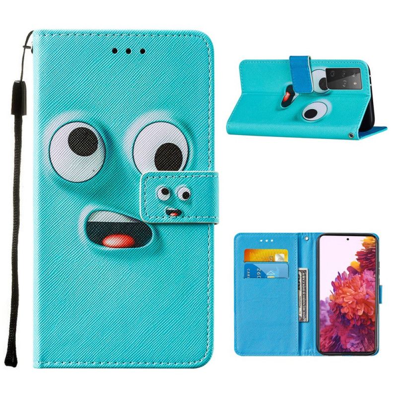 Leren Hoesje Samsung Galaxy S21 Ultra 5G Bloop