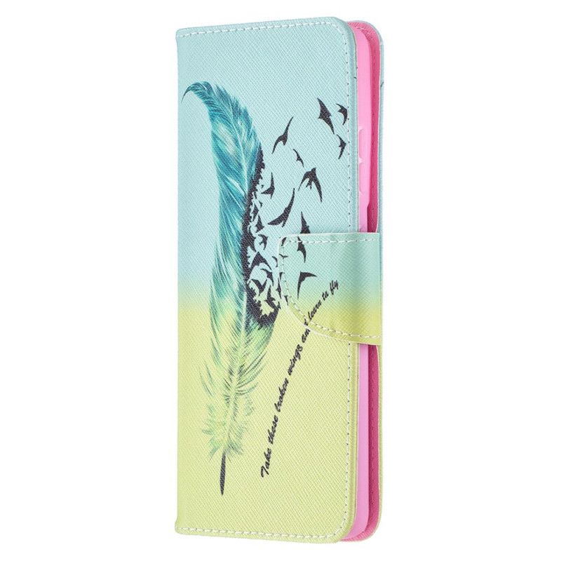 Leren Hoesje Samsung Galaxy S21 Ultra 5G Leren Vliegen