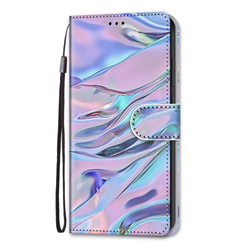 Leren Hoesje Samsung Galaxy S21 Ultra 5G Zoals Verf