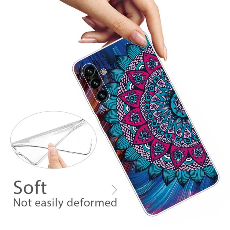 Cover Hoesje Samsung Galaxy A13 5g Telefoonhoesje Kleurrijke Mandala