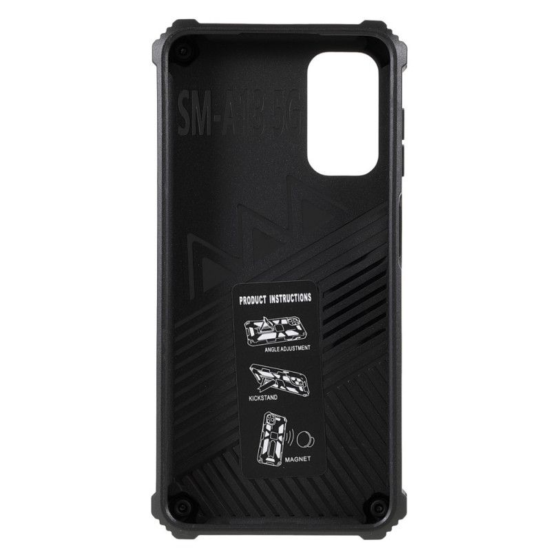 Cover Hoesje Samsung Galaxy A13 5g Telefoonhoesje Tweekleurige Verwijderbare Ondersteuning