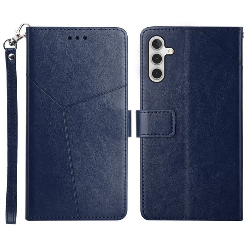 Folio-hoesje Samsung Galaxy A13 5g Stijl Leer Geo Y-ontwerp