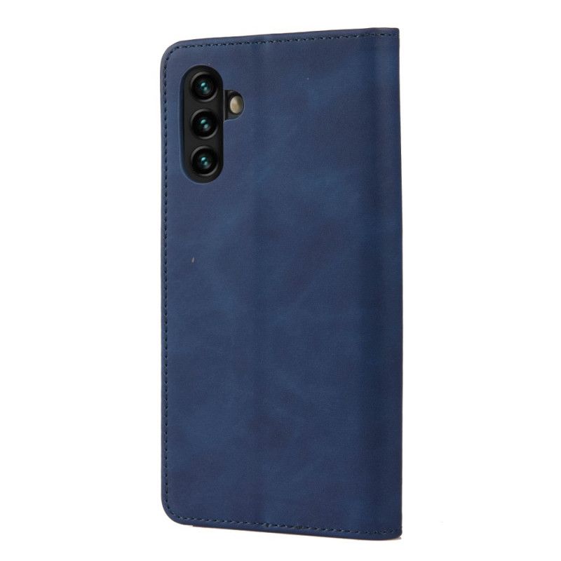 Folio-hoesje Samsung Galaxy A13 5g Tweekleurig Zakelijk Leereffect Bescherming Hoesje