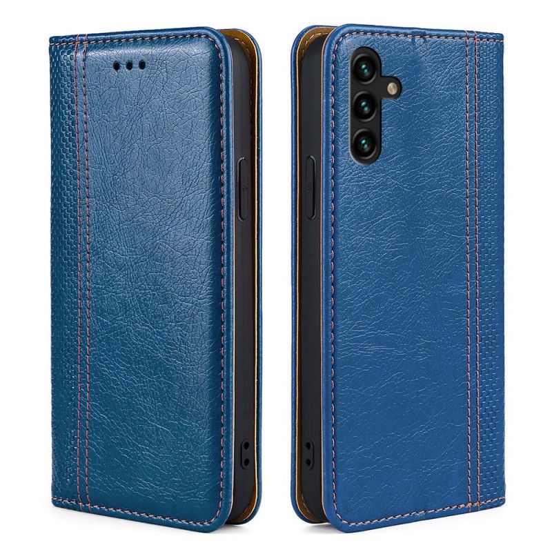 Folio-hoesje Samsung Galaxy A13 5g Vintage Lederen Stijl