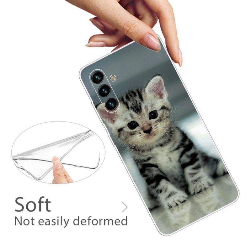 Hoesje Samsung Galaxy A13 5g Kitten Kitten Bescherming Hoesje