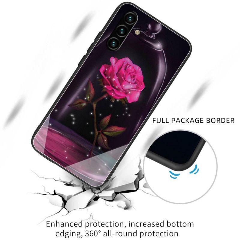 Hoesje Samsung Galaxy A13 5g Magisch Roze Gehard Glas