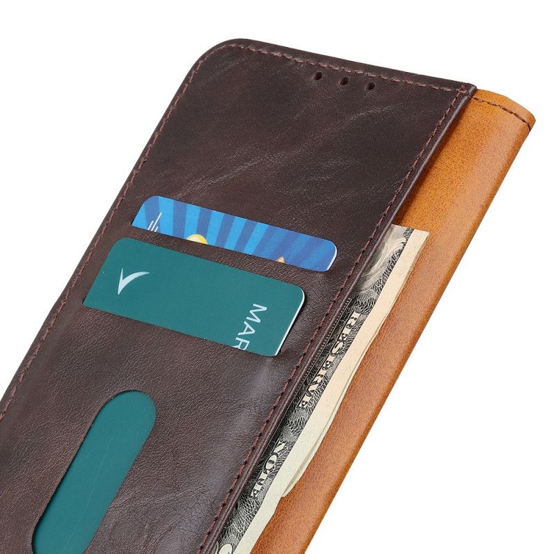 Leren Hoesje Samsung Galaxy A13 5g Khazneh Elegantie Leerstijl Bescherming Hoesje