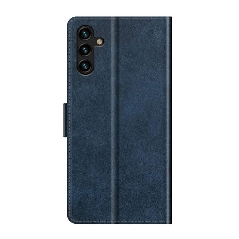 Leren Hoesje Samsung Galaxy A13 5g Ontwerp Met Leereffect Bescherming Hoesje