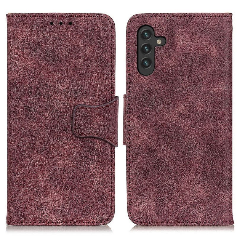 Leren Hoesje Samsung Galaxy A13 5g Vintage Splitleer