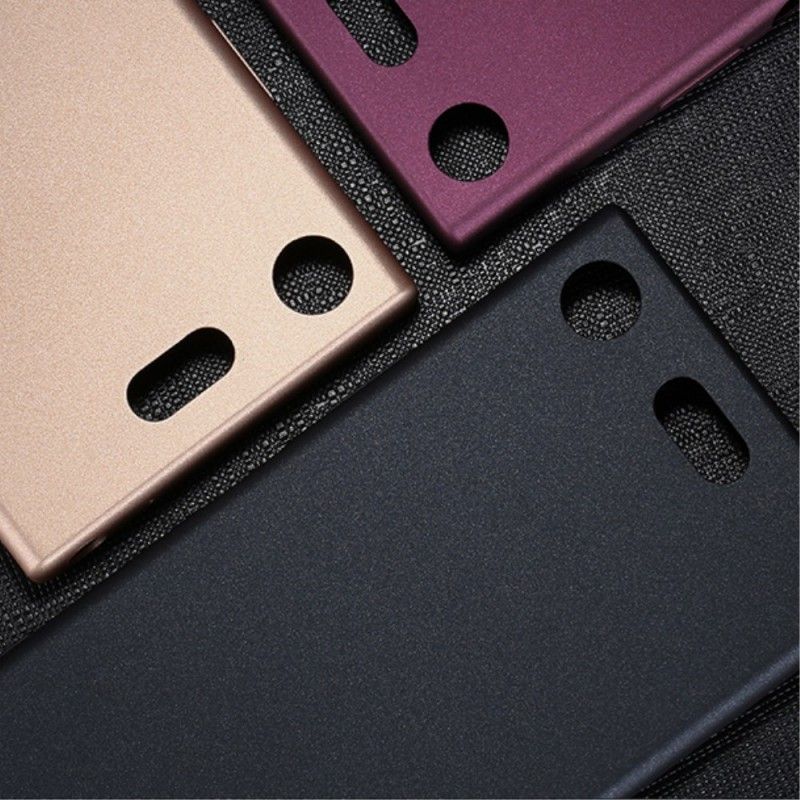 Hoesje Sony Xperia XZ1 Zwart Premium-Serie