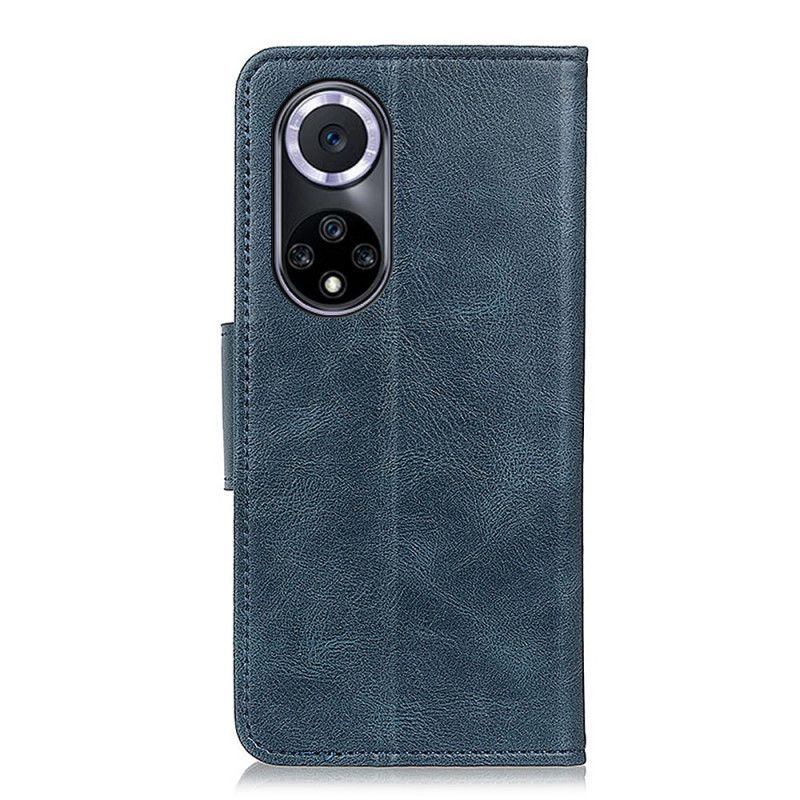 Bescherming Hoesje Huawei Nova 9 / Honor 50 Omkeerbare Sluiting Met Leereffect