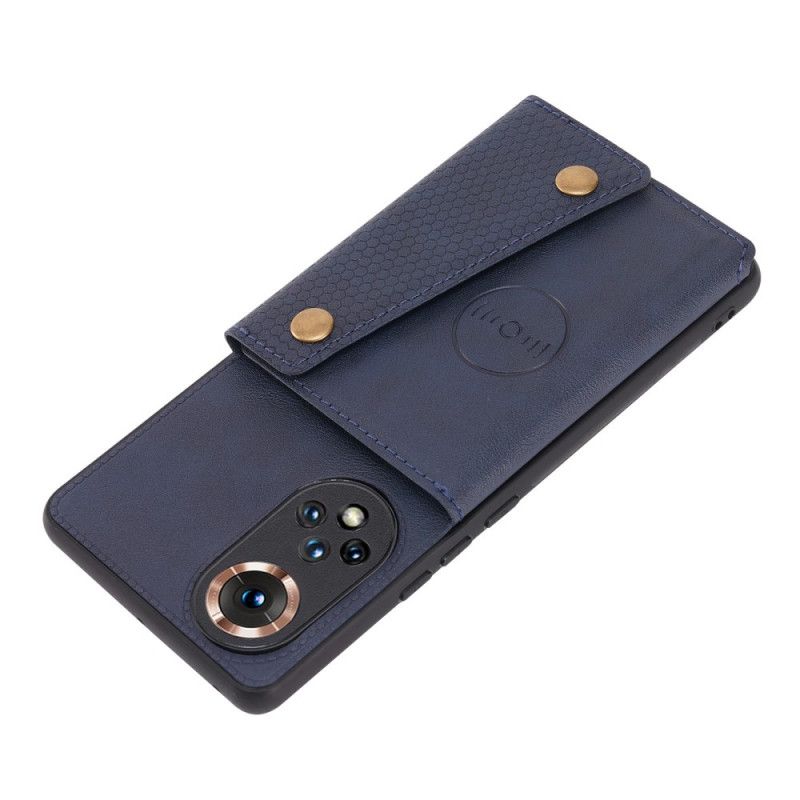 Cover Hoesje Huawei Nova 9 / Honor 50 Telefoonhoesje Snap-portemonnee