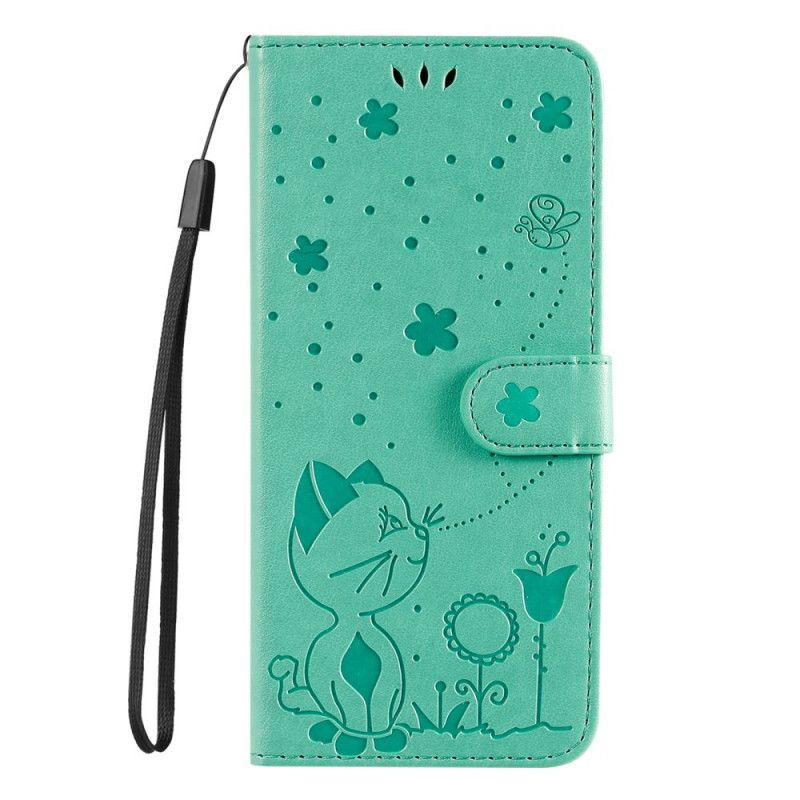 Folio-hoesje Huawei Nova 9 / Honor 50 Cat And Bee String