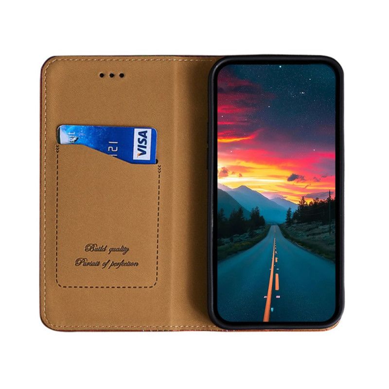 Folio-hoesje Huawei Nova 9 / Honor 50 Telefoonhoesje Vintage Lederen Stijl