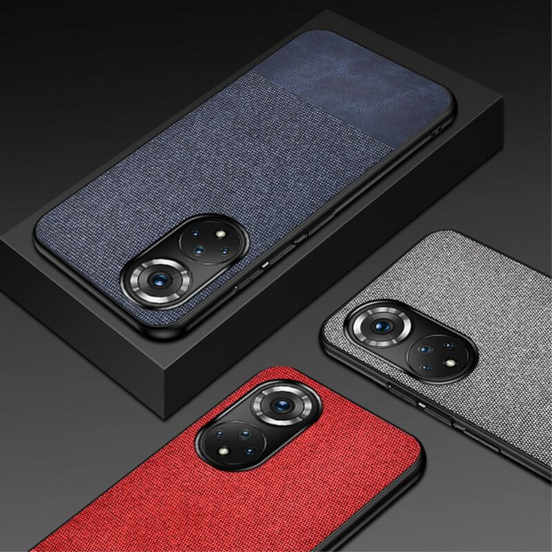 Hoesje Voor Huawei Nova 9 / Honor 50 Bi-textuur Kunstleer