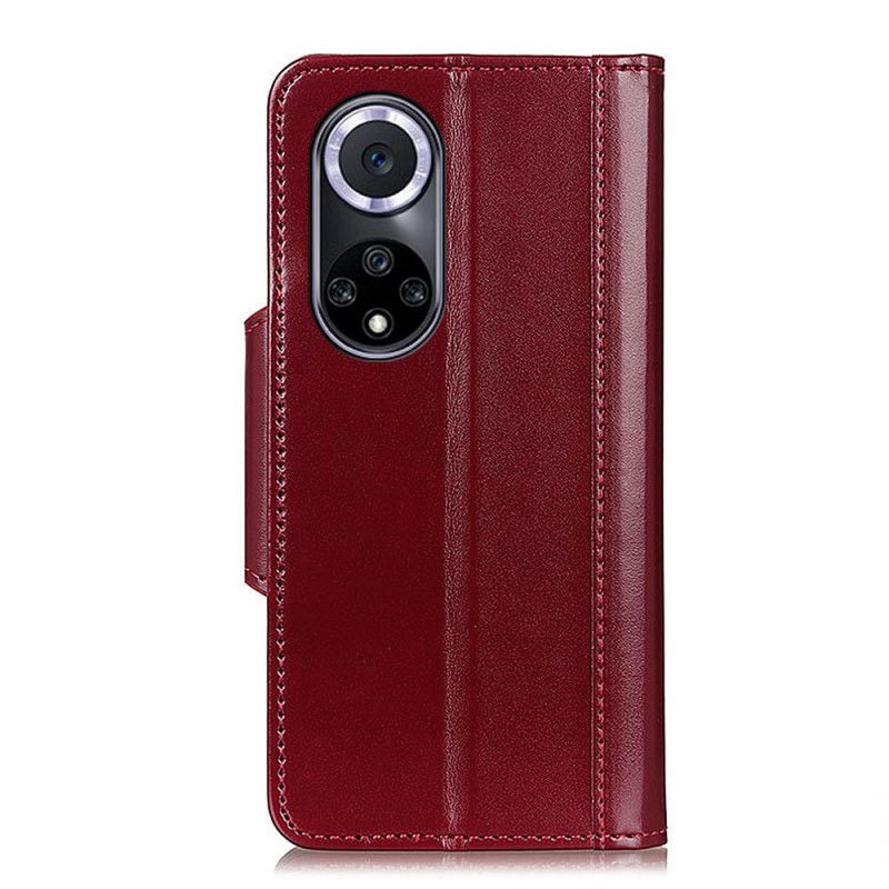 Leren Hoesje Huawei Nova 9 / Honor 50 Kunstleer Elegantie Sluiting Bescherming Hoesje