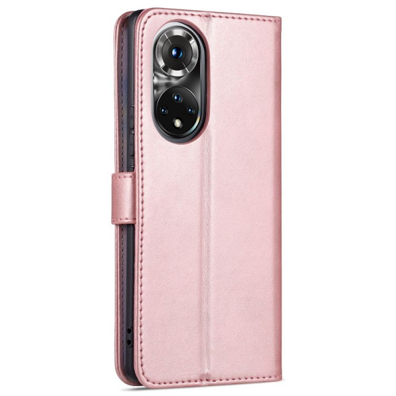 Leren Hoesje Voor Huawei Nova 9 / Honor 50 Azns Leereffect