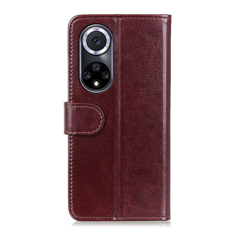 Leren Hoesje Voor Huawei Nova 9 / Honor 50 Kunstleer Finesse