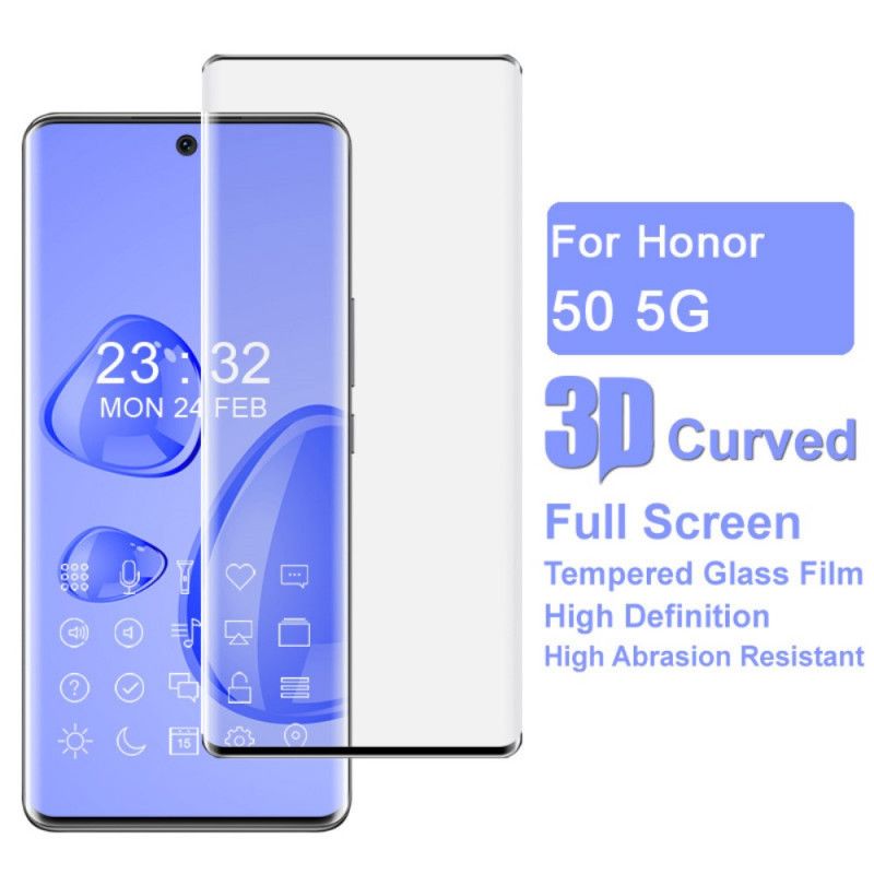 Screenprotector Van Gehard Glas Met Zwarte Rand Huawei Nova 9 / Honor 50