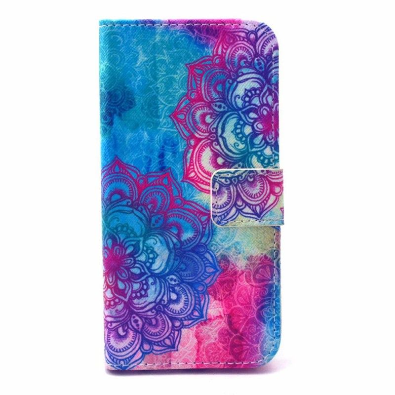 Cover Folio-hoesje iPhone 6 / 6S Telefoonhoesje Lotus