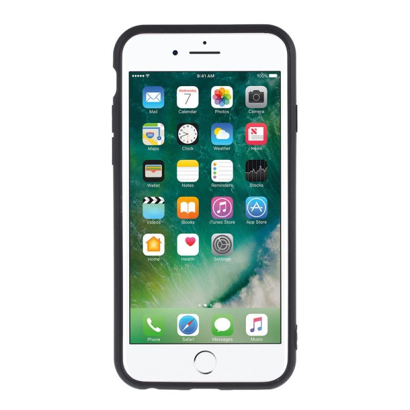 Hoesje iPhone 6 / 6S Geel Rood Siliconenfijnheid 2.5 Mm