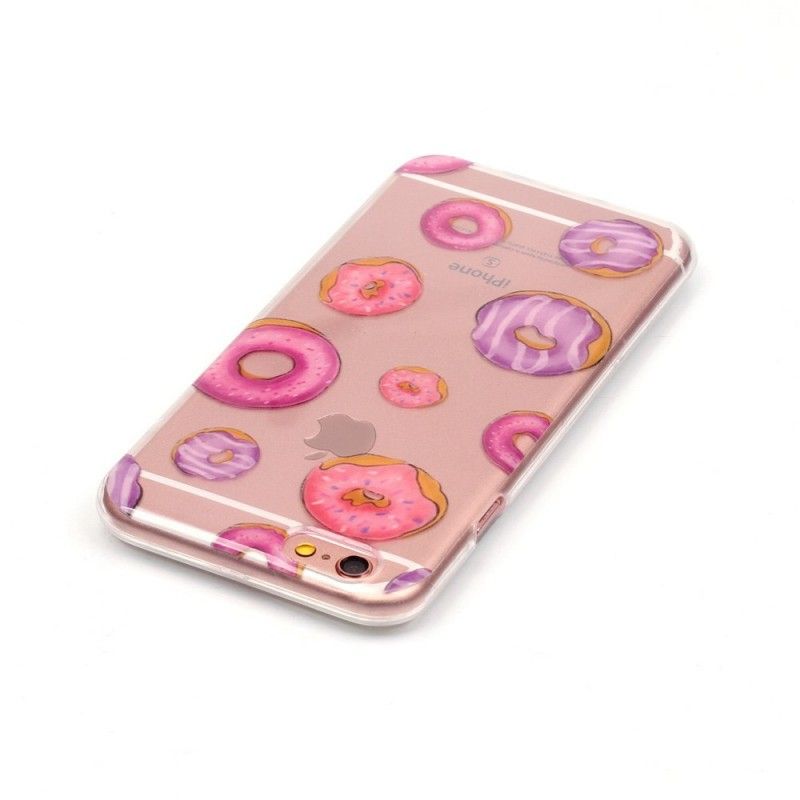 Hoesje iPhone 6 / 6S Transparante Donutventilator