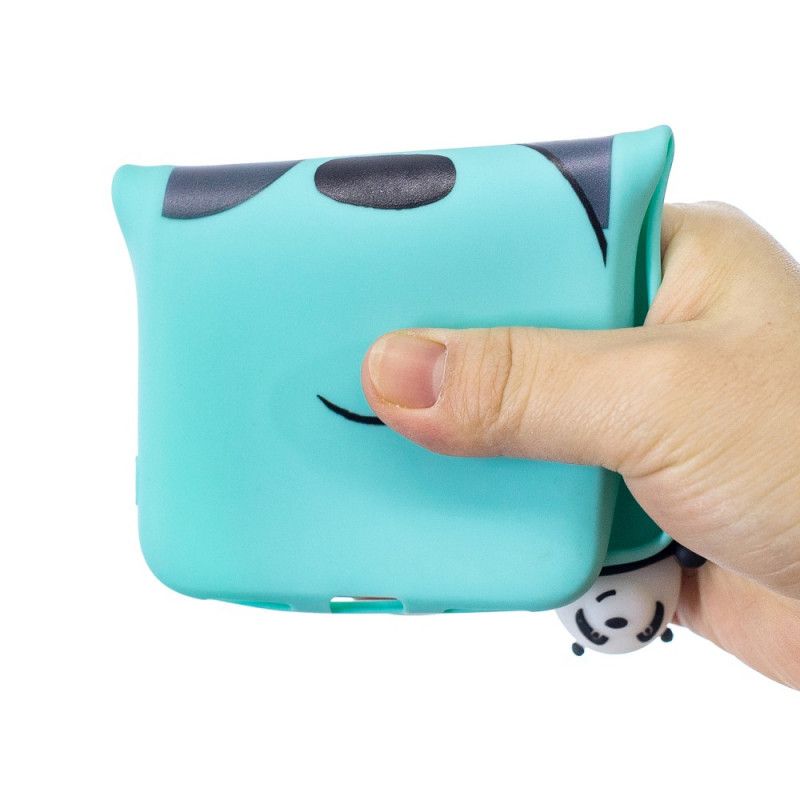 Hoesje iPhone 6 / 6S Wit Zwart Eric De 3D Panda