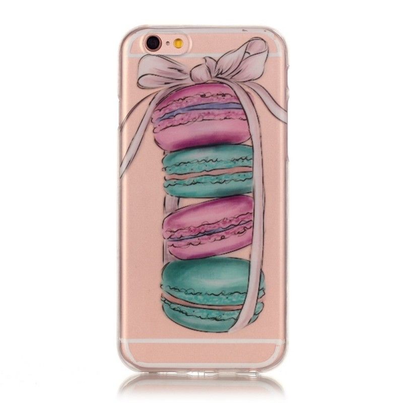 Hoesje voor iPhone 6 / 6S Transparante Gourmet Bitterkoekjes