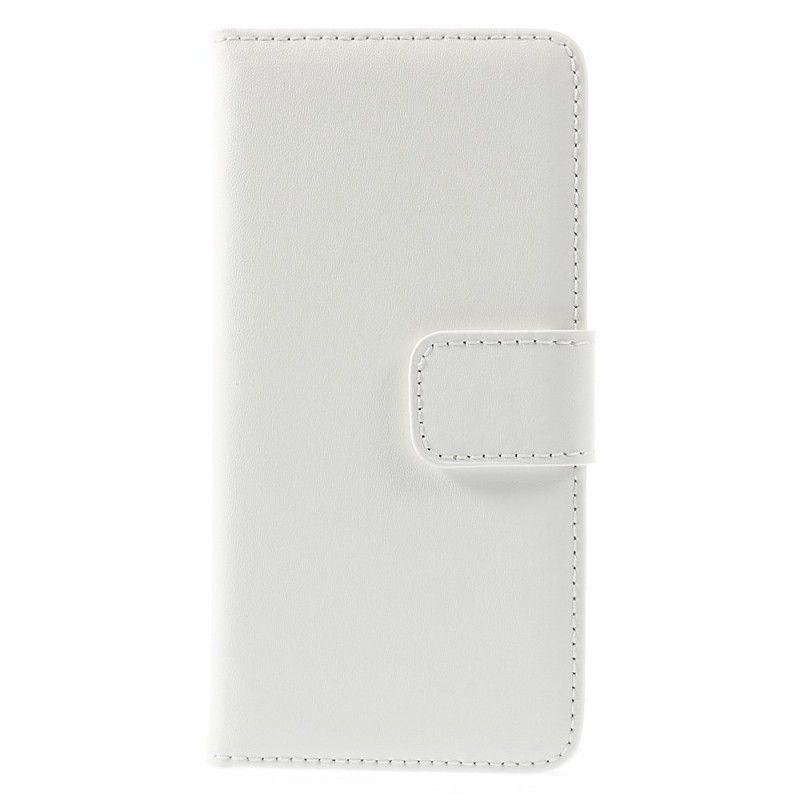 Leren Hoesje voor iPhone 6 / 6S Paars Lichtblauw Met Magneetsluiting