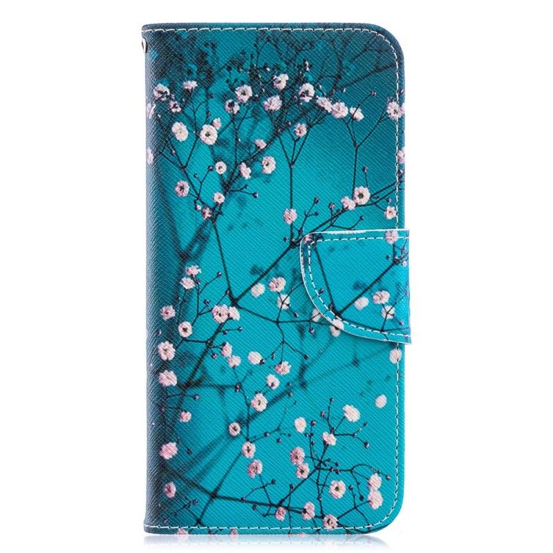 Bescherming Hoesje Huawei Y6 2019 Telefoonhoesje Bloeiende Boom