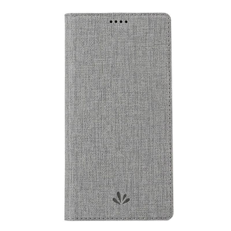 Folio-hoesje Huawei Y6 2019 Lichtblauw Grijs Getextureerde Vili Dmx