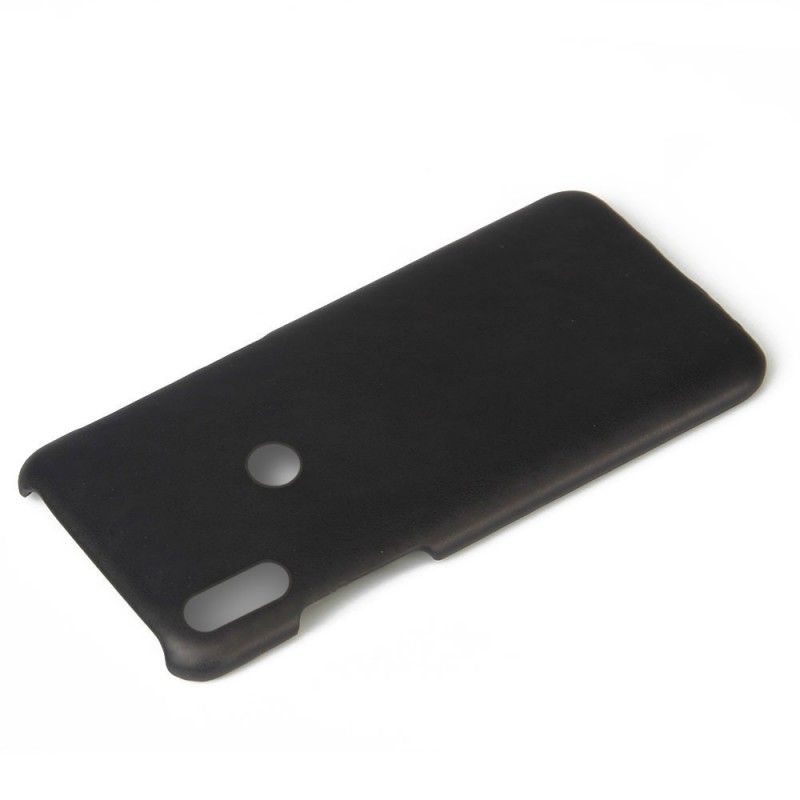 Hoesje Huawei Y6 2019 Bruin Prestatie Lychee Leereffect