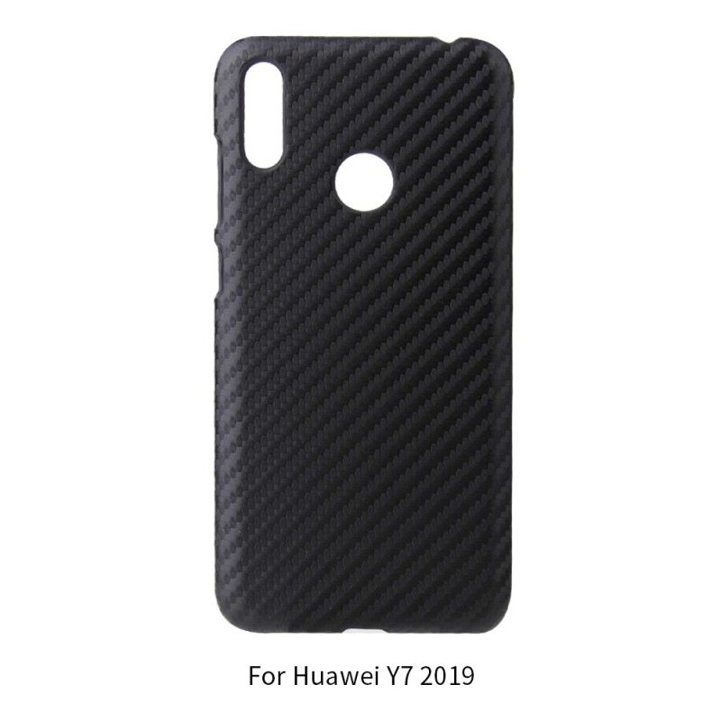Hoesje voor Huawei Y6 2019 Koolstofvezel