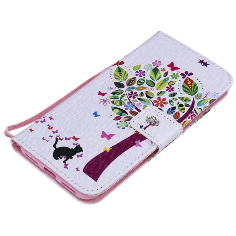 Leren Hoesje Huawei Y6 2019 Retro Boom