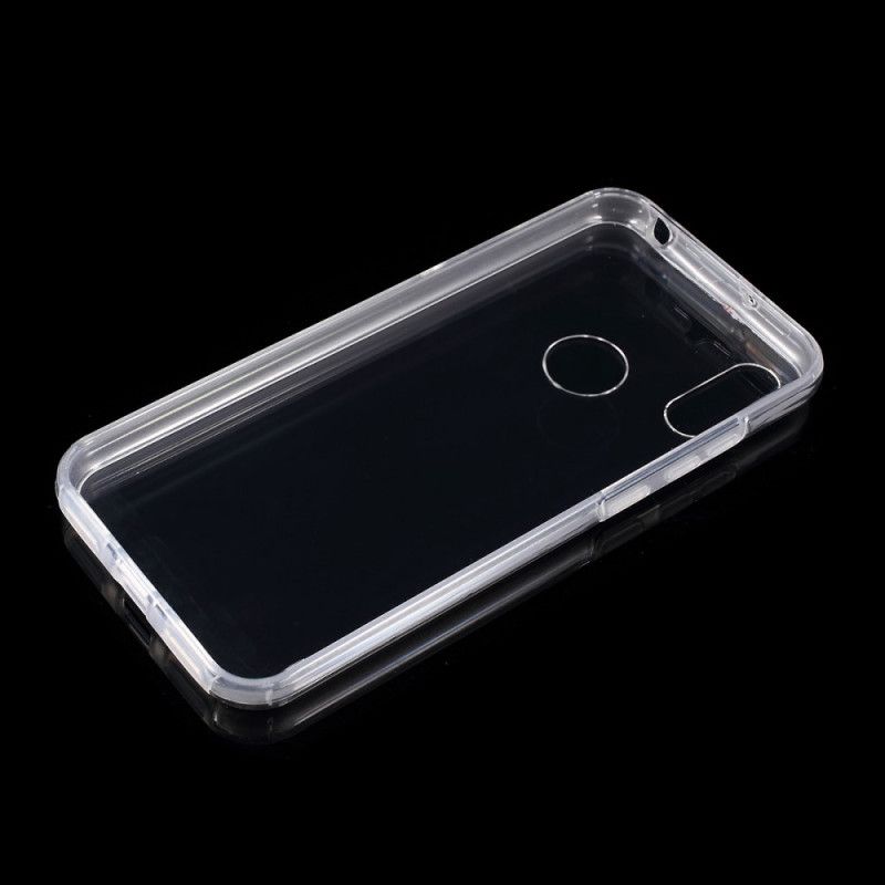 Transparante Voor- En Achterschaal Huawei Y6 2019 Telefoonhoesje