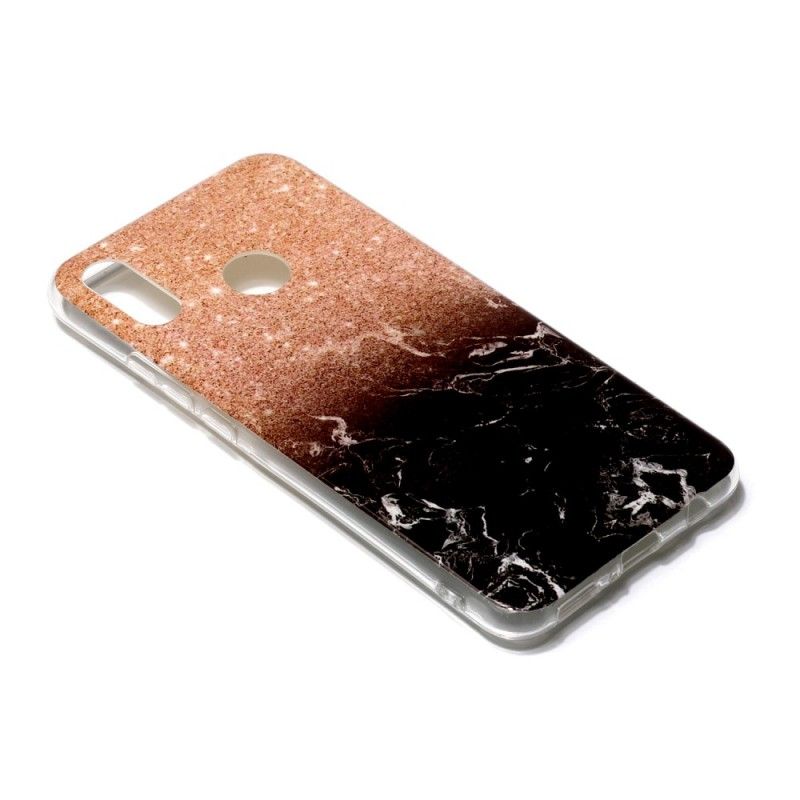 Hoesje Huawei P Smart Plus Rose Goud Zeldzaam Marmer