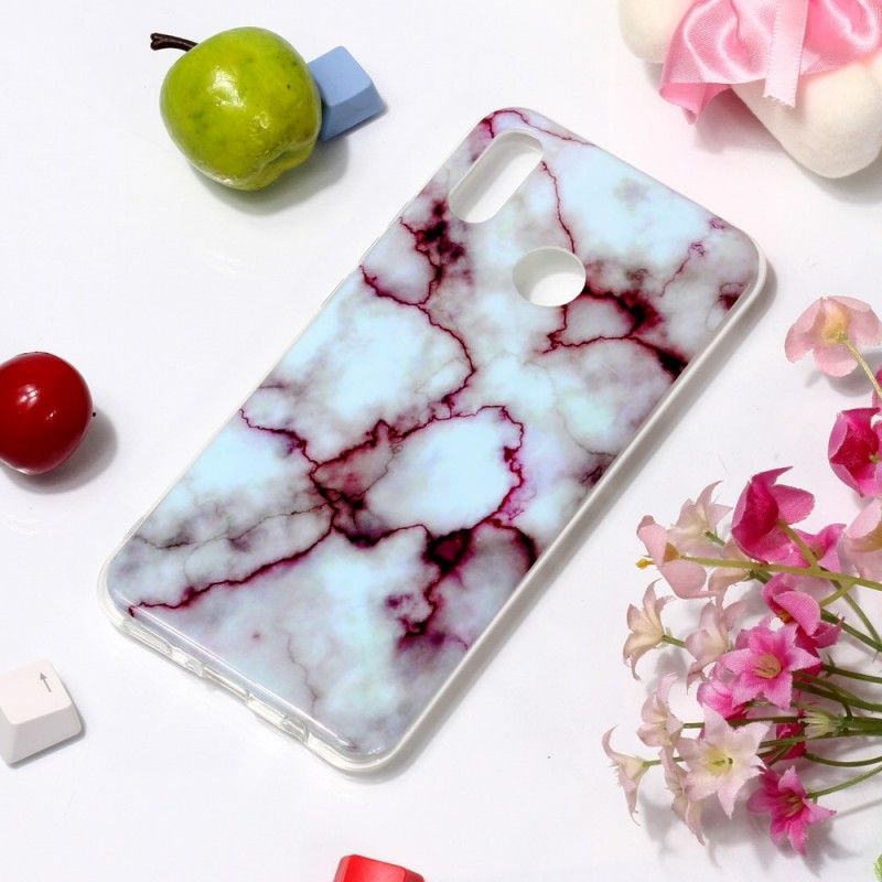 Hoesje Huawei P Smart Plus Rose Goud Zeldzaam Marmer