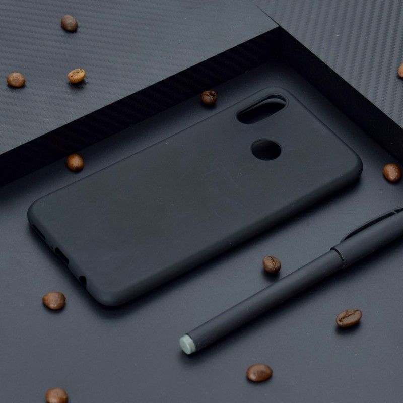 Hoesje Huawei P Smart Plus Roze Zwart Siliconen