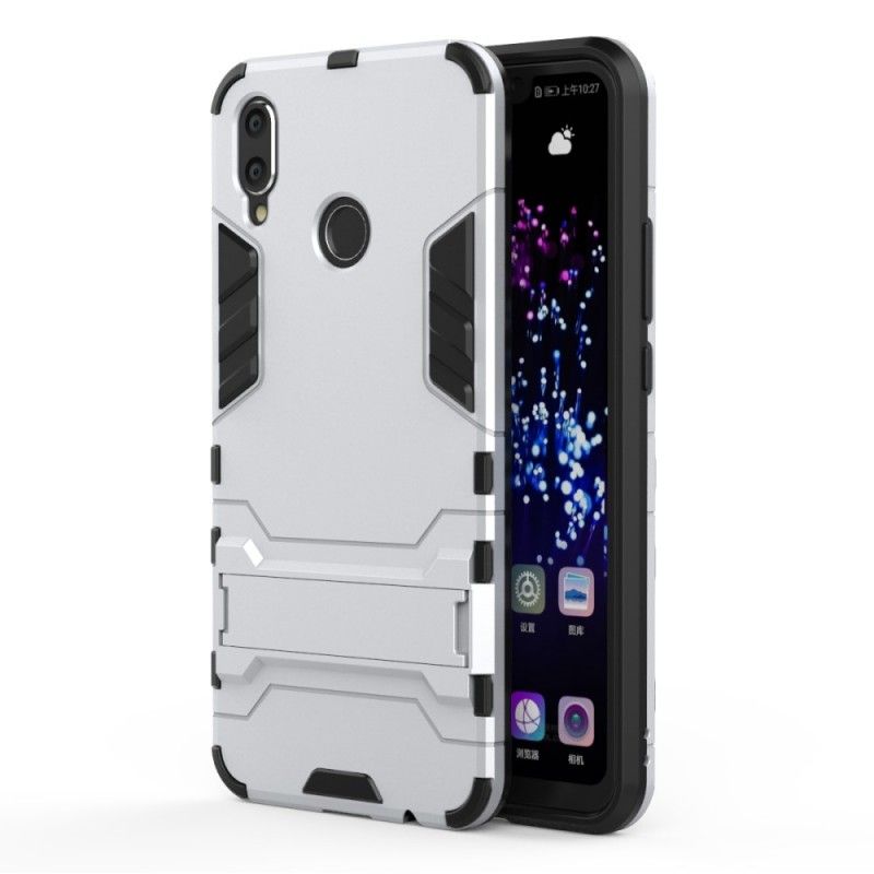 Hoesje voor Huawei P Smart Plus Wit Zwart Ultrabestendig