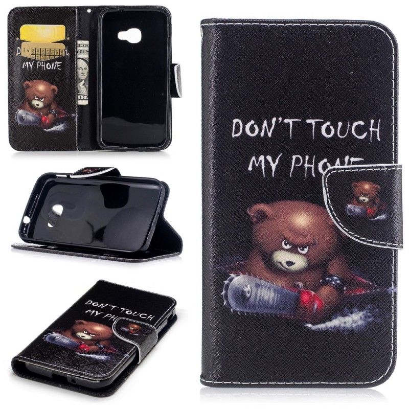 Bescherming Hoesje Samsung Galaxy XCover 4S / 4 Telefoonhoesje Gevaarlijke Beer