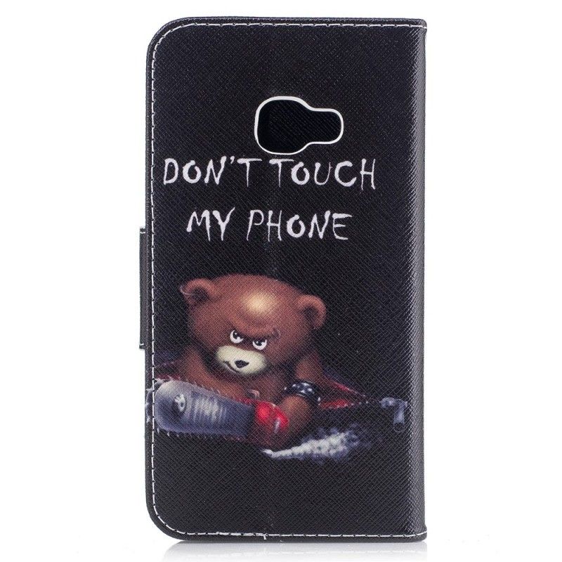 Bescherming Hoesje Samsung Galaxy XCover 4S / 4 Telefoonhoesje Gevaarlijke Beer